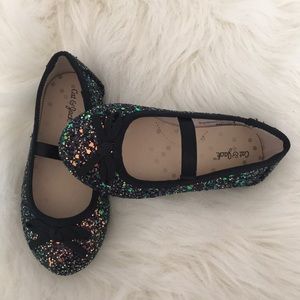 Sparkly Cat & Jack ballet flats size 7